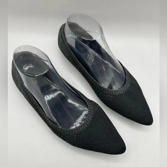 VIVAIA Aria 2.0 Pointy Flats in Starry Grey-Sustainable & Washable Shoe Size 39 - Picture 8 of 12